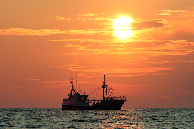 Vejers Strand Sonnenuntergang