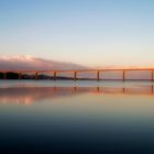 Vejle bridge over Vejle Fiord (Denmark)