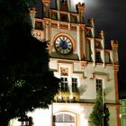 Velburg Rathaus bei Nacht
