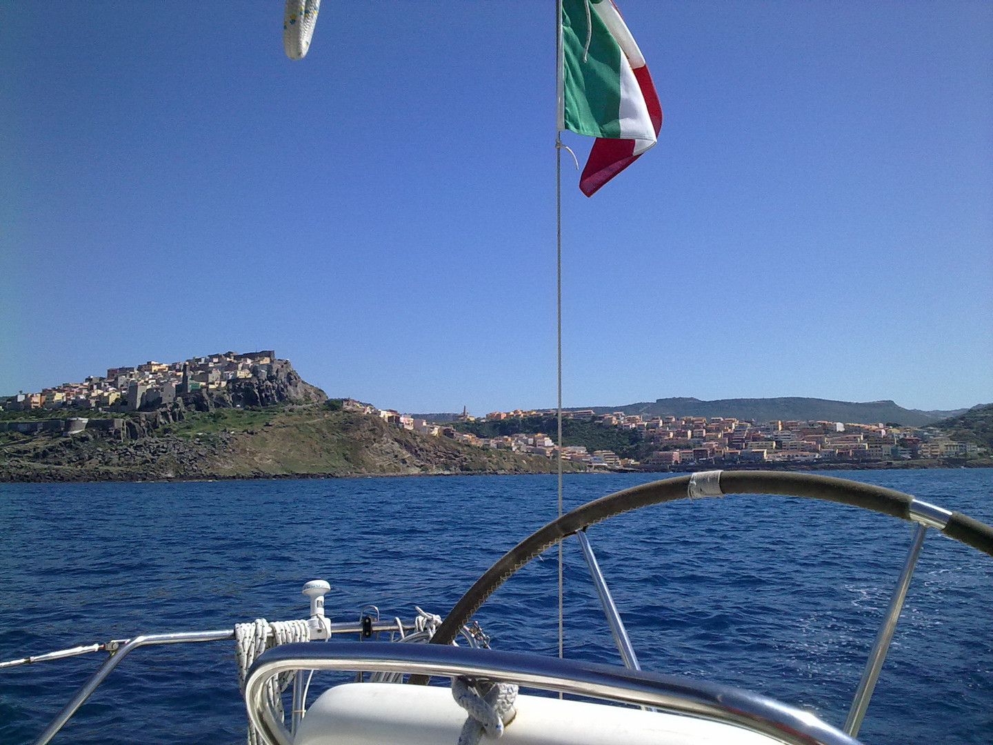 veleggiando su Castelsardo