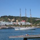 Velero Santa Eulalia, del Museo Marìtimo de Barcelona. Enero 2010.