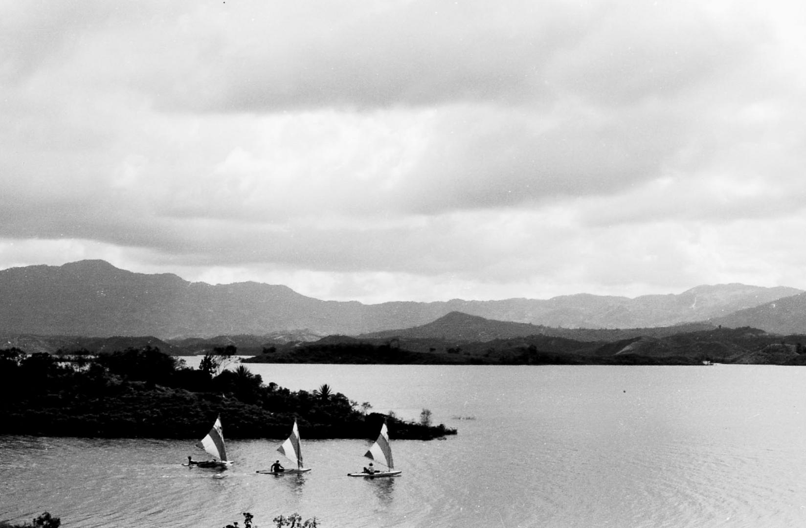 Veleros en El Peñol