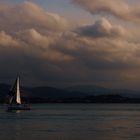 Veleros en la bahía de Santander