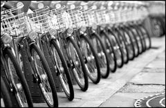 Velib parisien à l arrêt