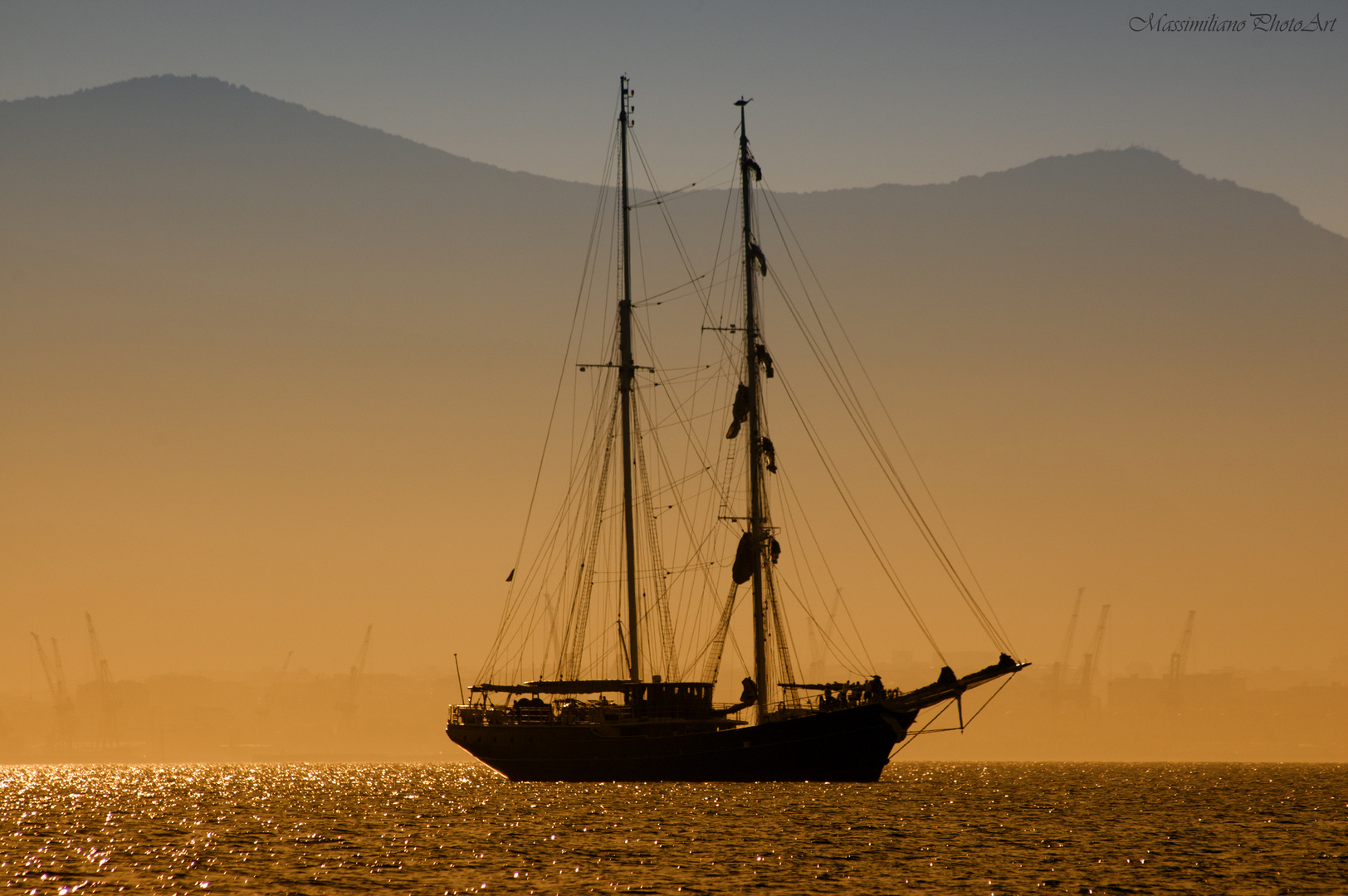 Veliero nel Golfo di Palermo