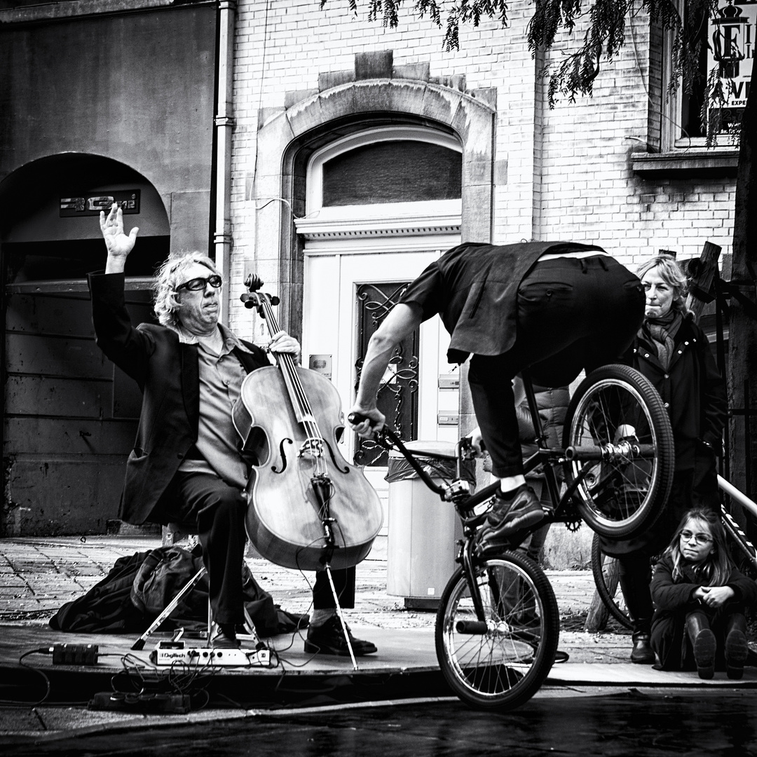 Vélo artiste bruxellois