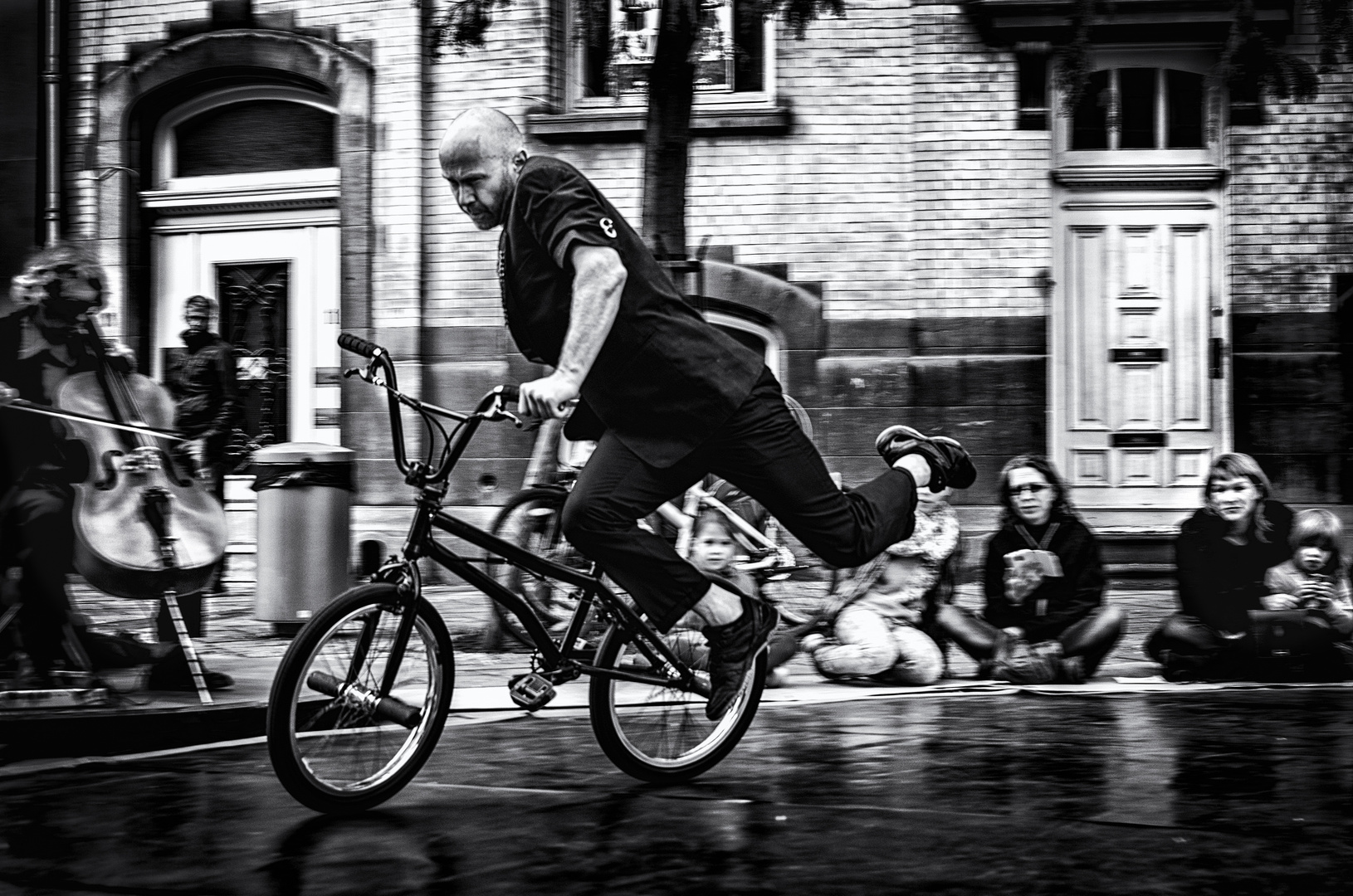 Vélo artiste bruxellois