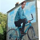 Vélo en street art