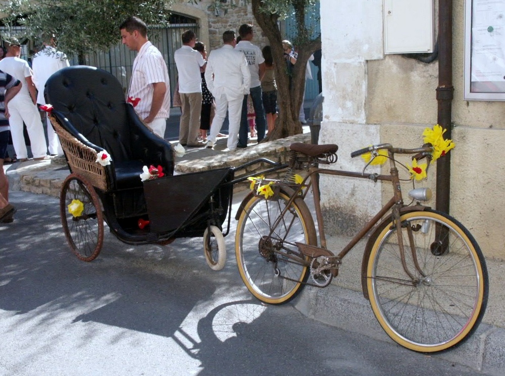 vélo tracteur.......