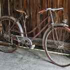 Velo von Damals:  Rustikale Details