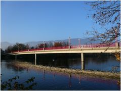 Velobrücke über die Aare