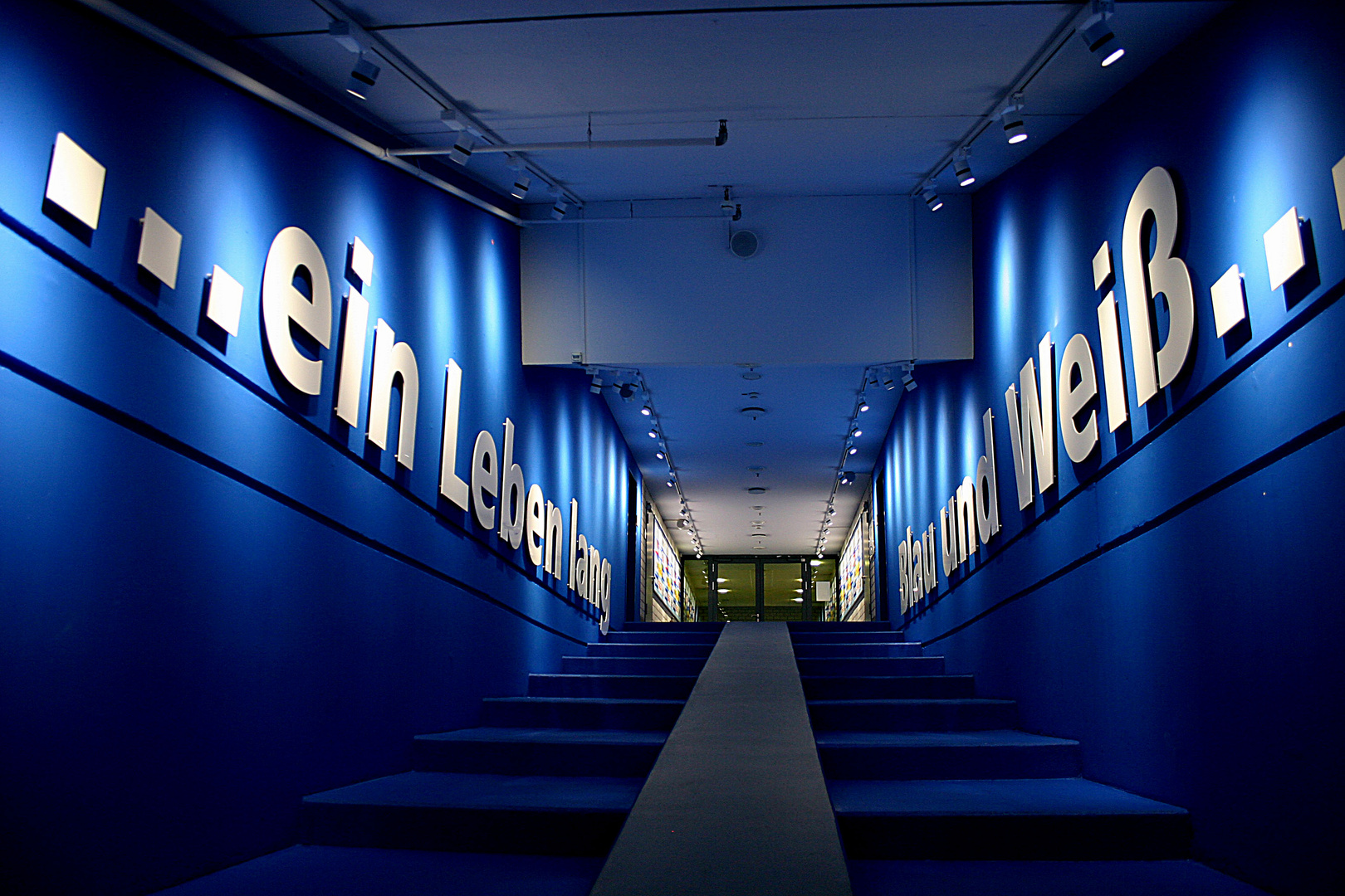 Veltins Arena,der Spielertunnel