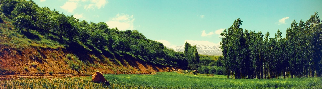 Venaie landscapes in Iran