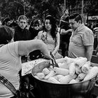 Vendedora de elotes, Desfile Dia de Muertos 2019, CDMX