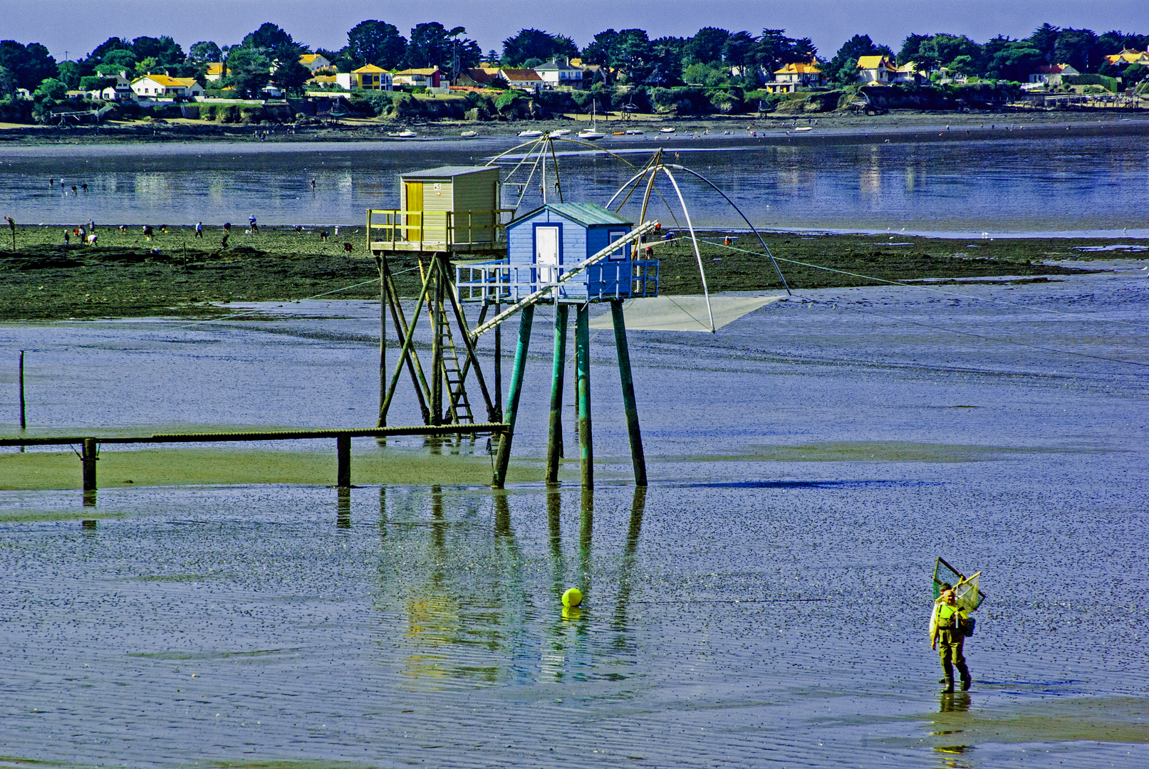 Vendée Nahe Pornic: Fischerhütten am Atlantik