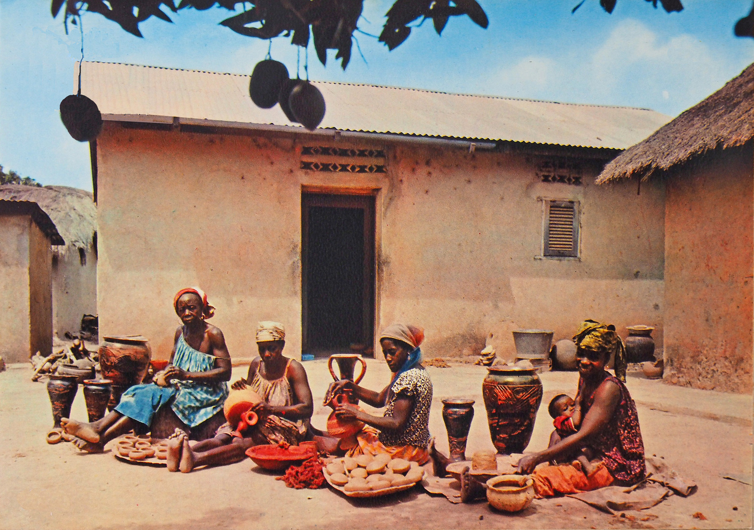 Vendeuses de poterie à Katiola