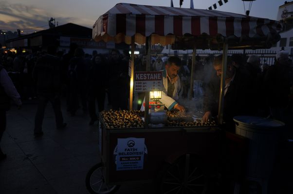 Vendiendo castañas 1