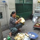 Vendiendo fruta