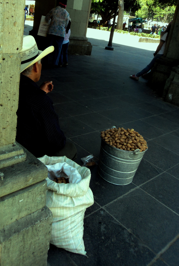 Vendiendo nueces