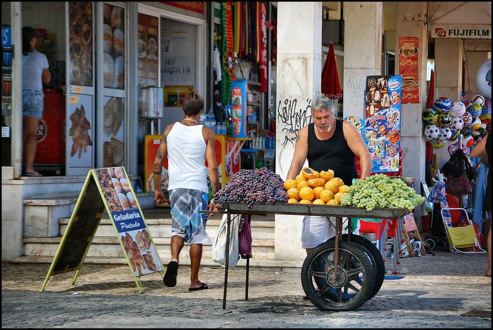 Venditore di frutta