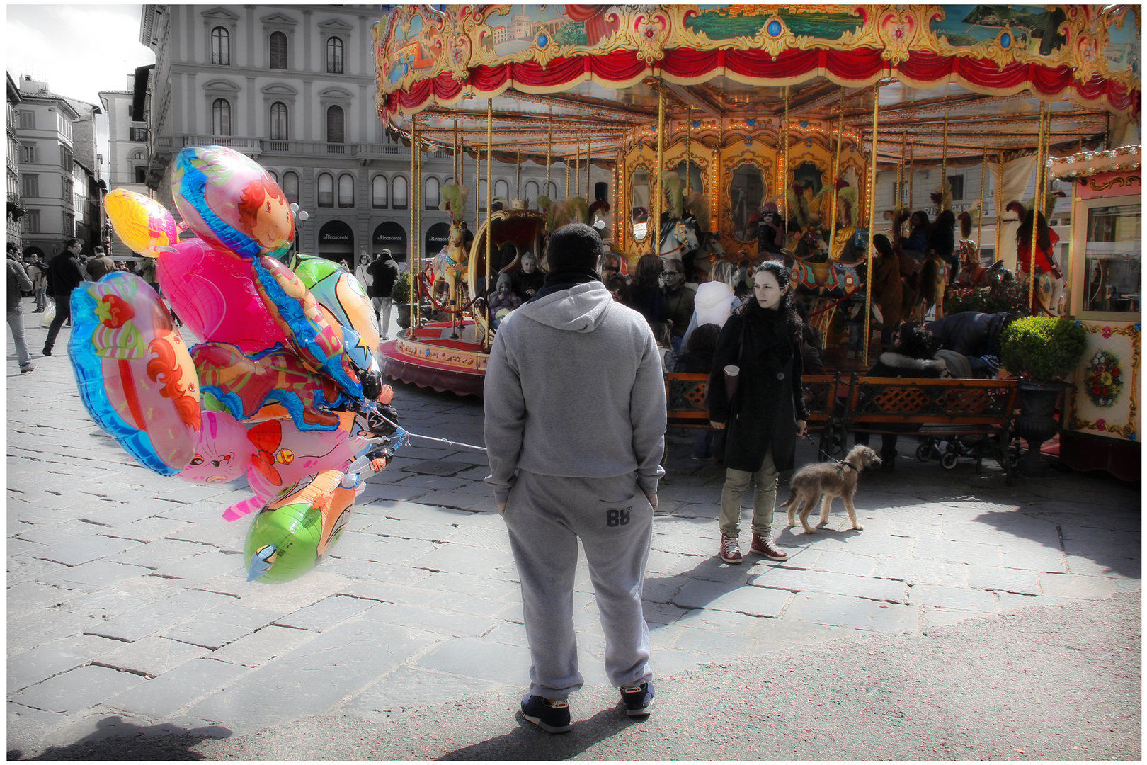 Venditore di palloncini