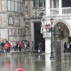 Venecia bajo la lluvia