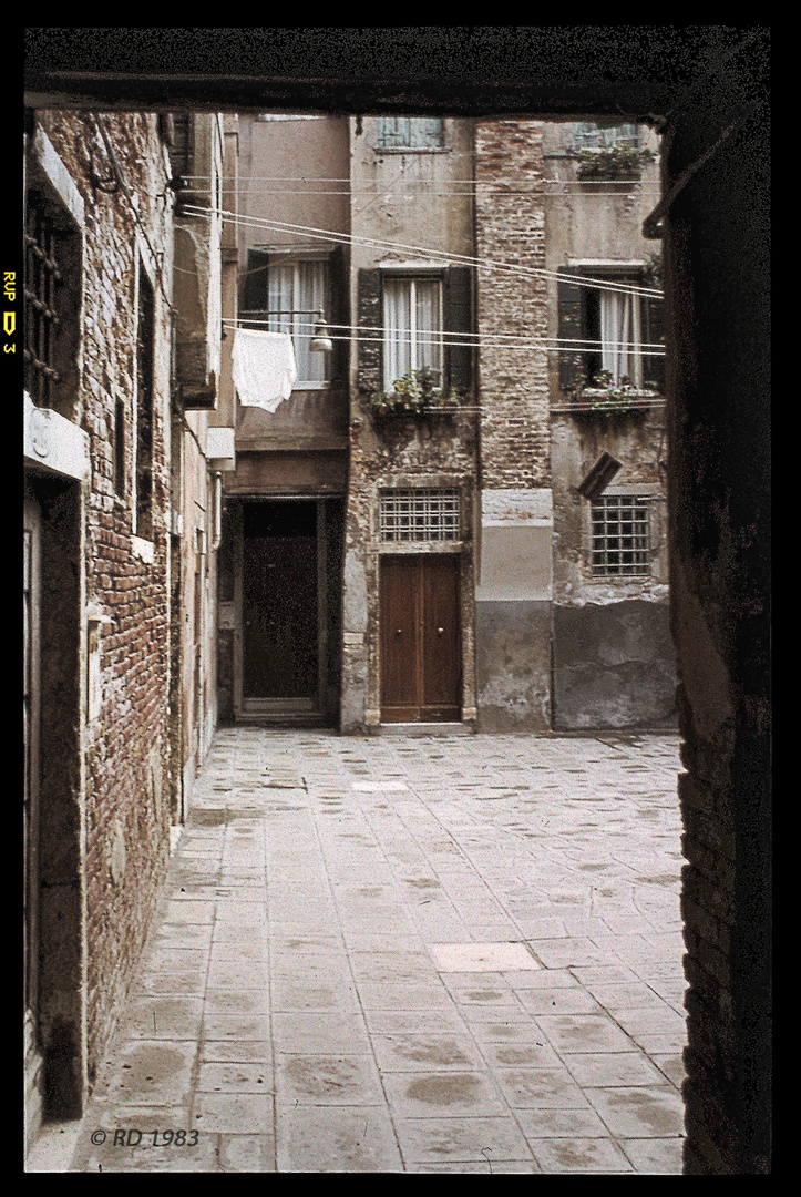 Venedig 1983 (Negativ-Scan)