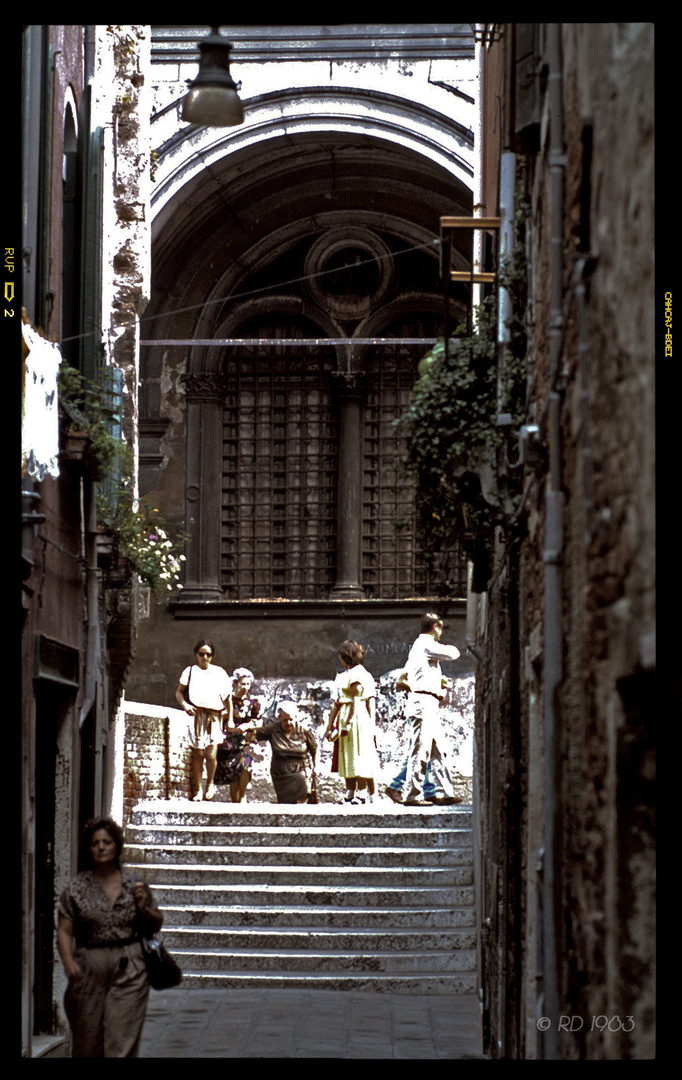 Venedig 1983 (Negativ-Scan)