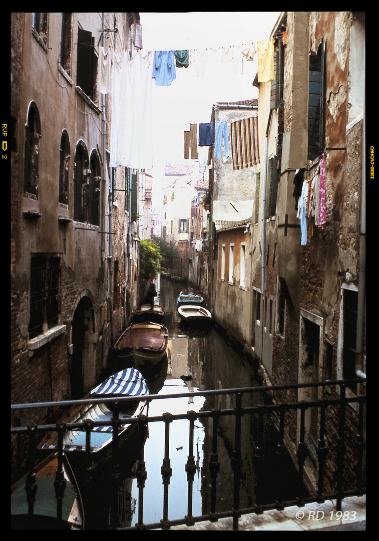 Venedig 1983 (Negativ-Scan)