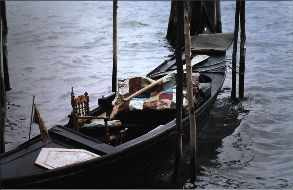 Venedig 1984 - Gondel