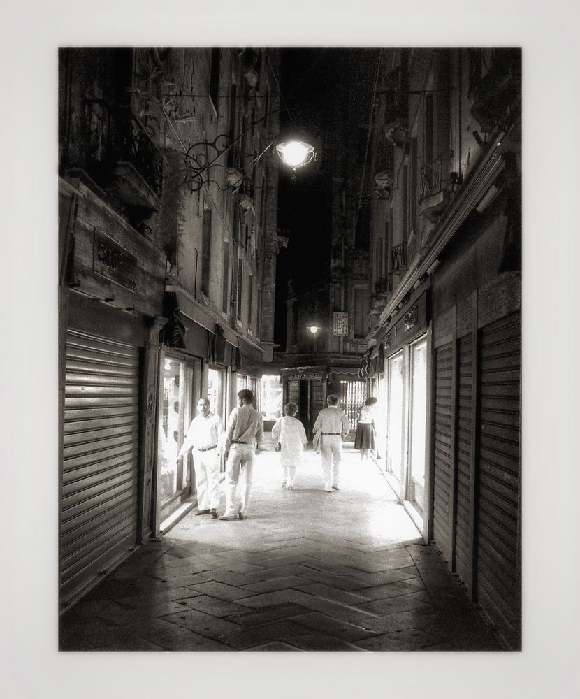 Venedig 1984 -  Nachtansichten