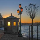 Venedig  Abend auf La Giudecca