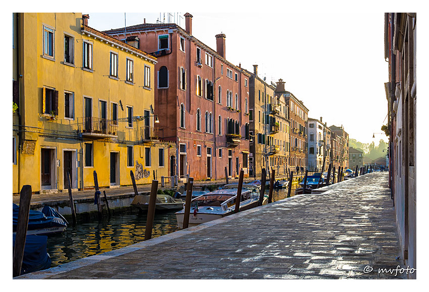 Venedig  Abends nach dem Regen