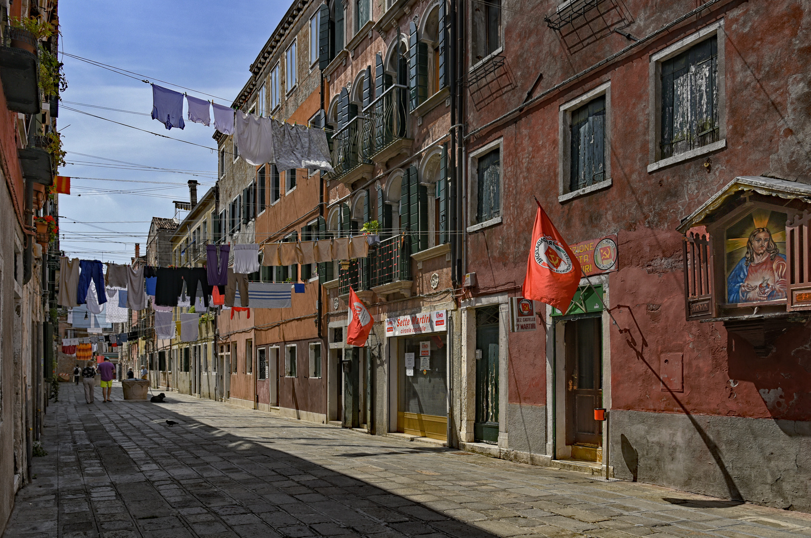 Venedig abseits etwas morbide 