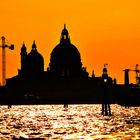 Venedig als Siluette