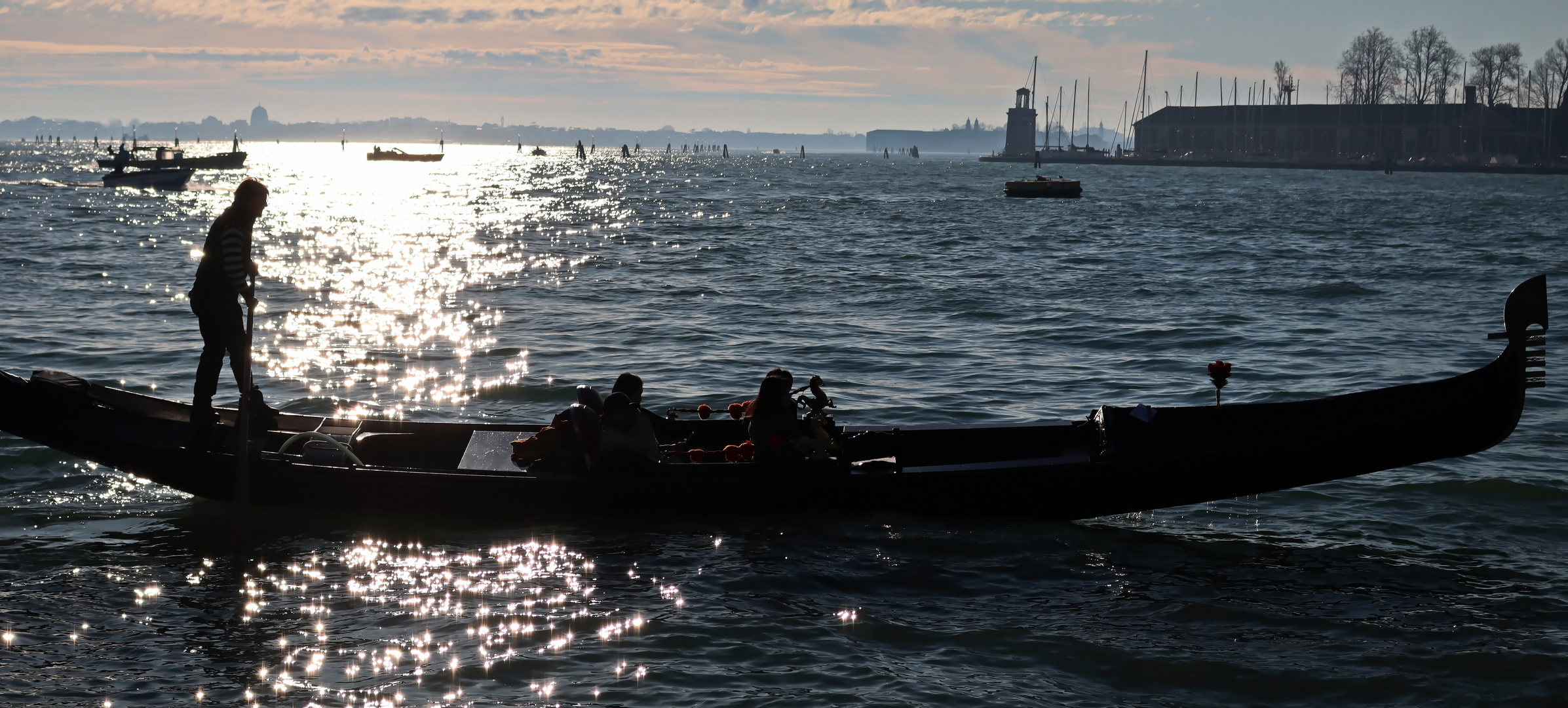 Venedig am Morgen des13.02.2024