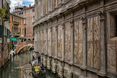 Venedig an der Santa Maria dei Miracoli