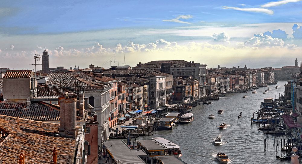 VENEDIG  Atemberaubender Blick auf den Canal Grande