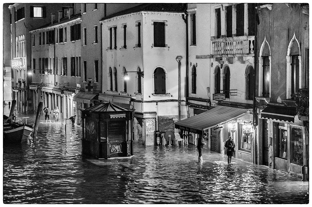 Venedig bei acqua alta