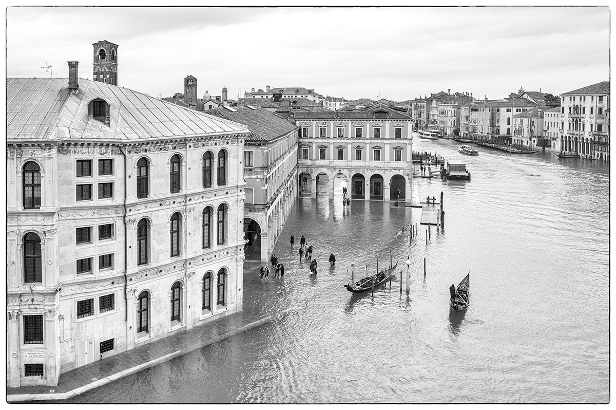 Venedig bei acqua alta