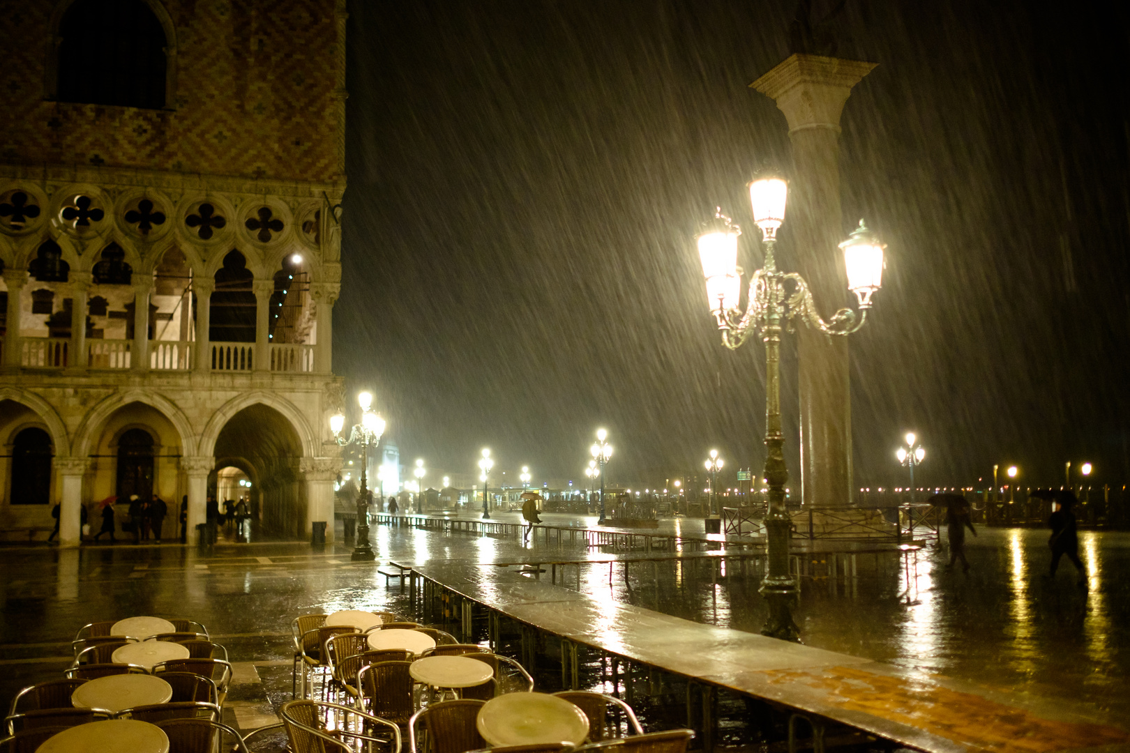 Venedig bei Regen