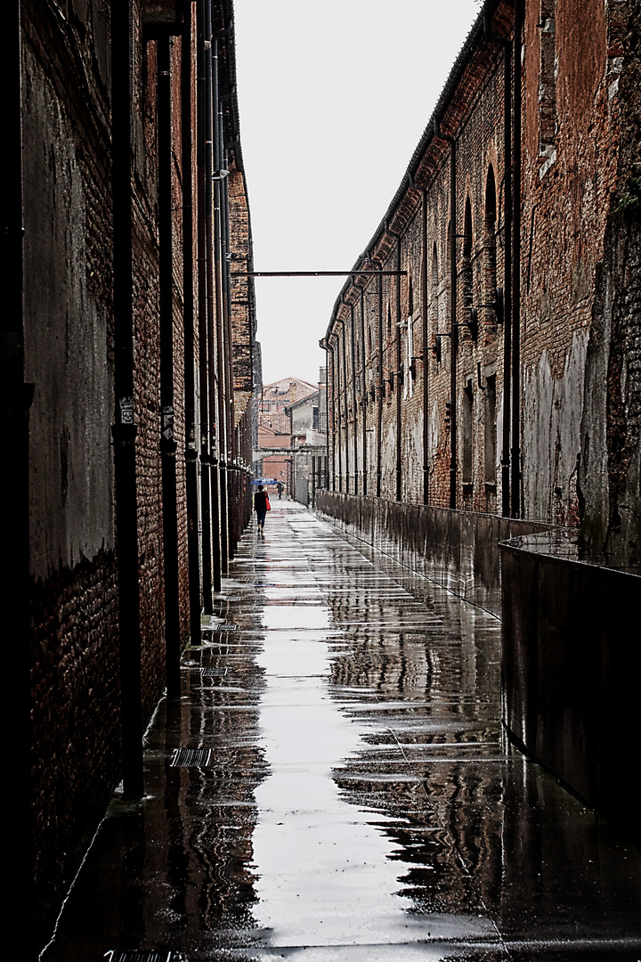 Venedig bei Regen