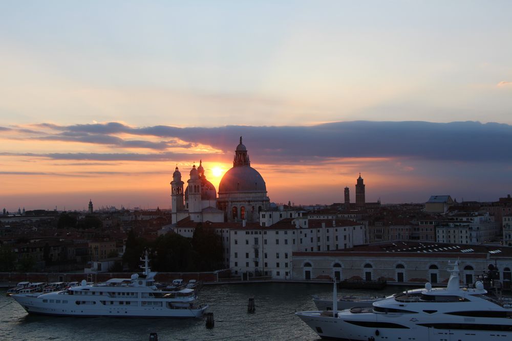 Venedig bei Sonnenuntergang