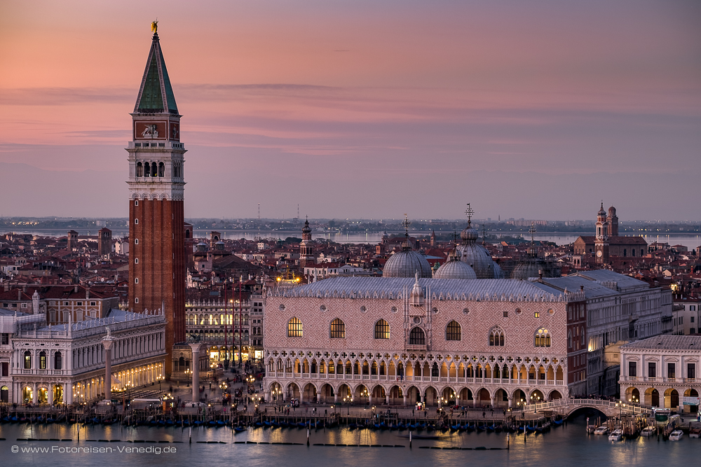 Venedig bei Sonnenuntergang