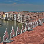 VENEDIG  -  Blick auf den Canal Grande -