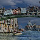 Venedig  -  Blick auf die Basilica di Santa Maria della Salute