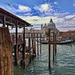 VENEDIG - Blick auf die SANTA MARIA DELLA SALUTE -