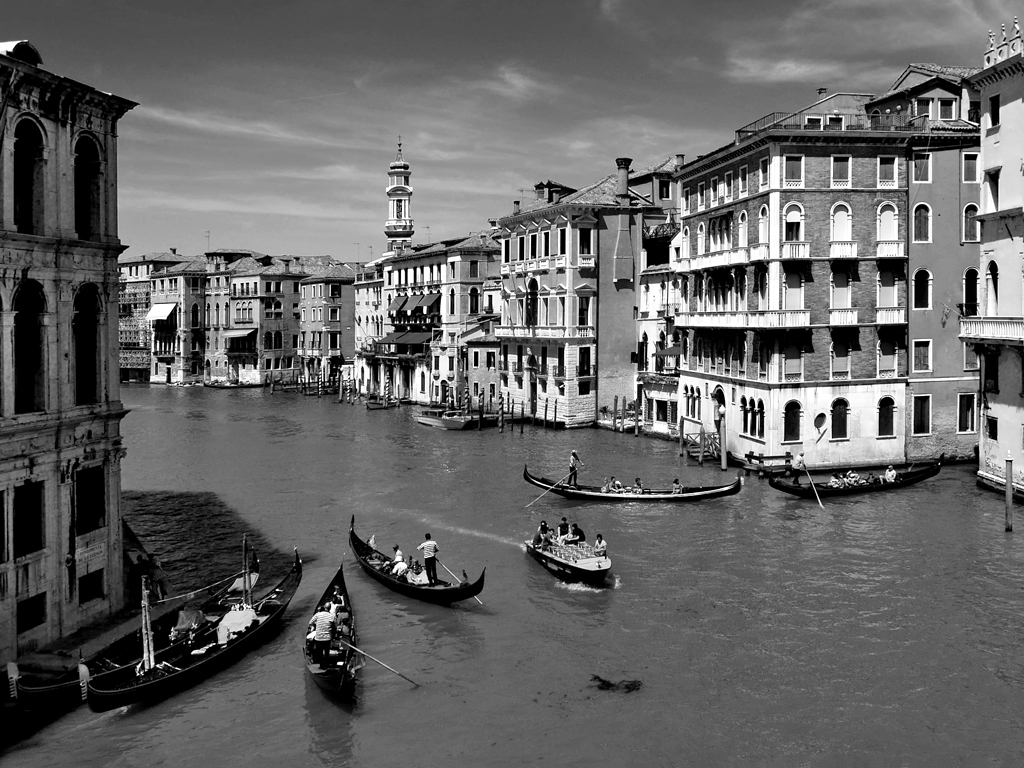 Venedig - Blick von Rialto Brücke