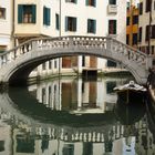 Venedig, Brücke ohne Touristen