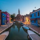 Venedig - Burano Blaue Stunde